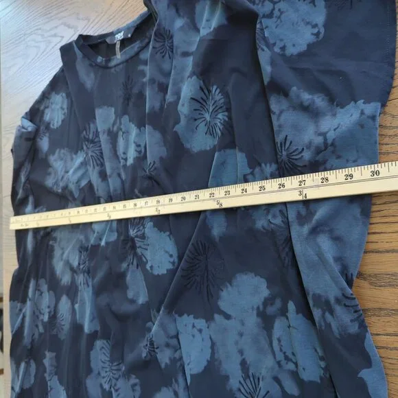 TOV Los Angeles Black Gray 42 sz 12Dress Kaftan Maxi Boho Dress